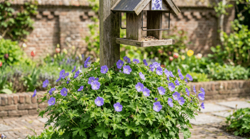ontdek deze onderhoudsvriendelijke vaste plant die perfect gedijt onder een voederhuisje en geef je tuin een prachtige transformatie.