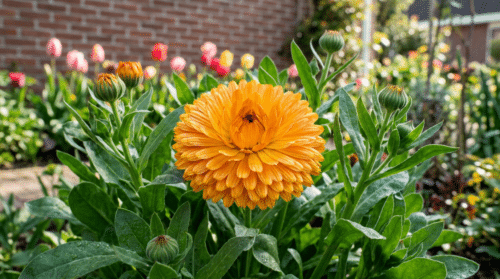 deze prachtige bloeiende plant verspreidt een heerlijke geur en verjaagt effectief muggen. plant hem vóór het einde van de maand om optimaal te genieten.