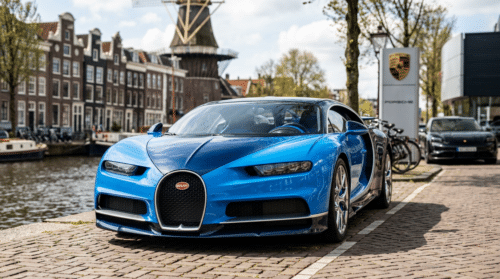 eindelijk een mijlpaal bereikt: porsche zet de exclusieve en kostbare bugatti te koop, een unieke kans voor autoliefhebbers en verzamelaars.