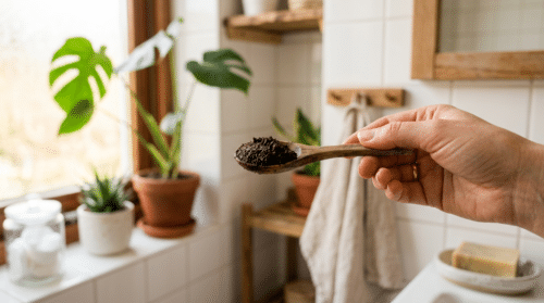 ontdek de groeiende trend van natuurlijk toiletgebruik met één lepel koffiedik. duurzaam, effectief en milieuvriendelijk reinigen voor een gezonder leven.