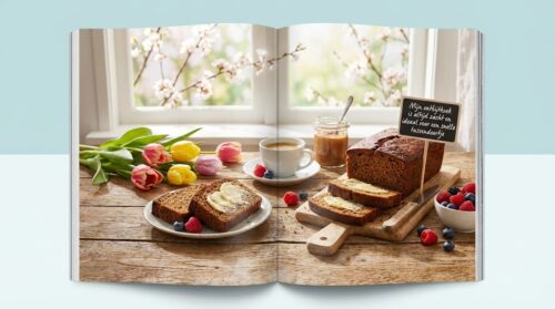 Mijn ontbijtkoek is altijd zacht en ideaal voor een snelle tussendoortje